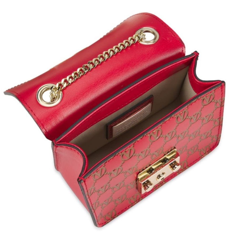 NWT Valentino by Mario Valentino Red Fuego Bag - Picture 4 of 5